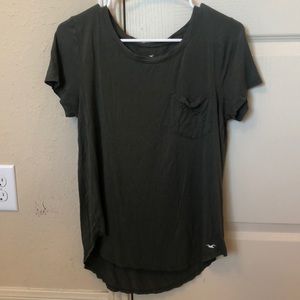 Olive green tee